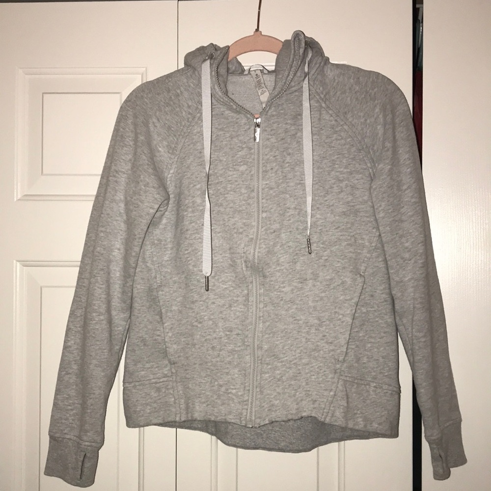 Lululemon Gray Zip Up